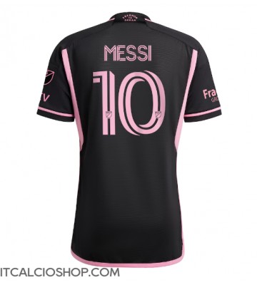 Inter Miami Lionel Messi #10 Seconda Maglia 2024-25 Manica Corta